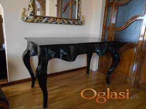 Umetnički stilski kancelarijski sto,ručni rad,NOVO